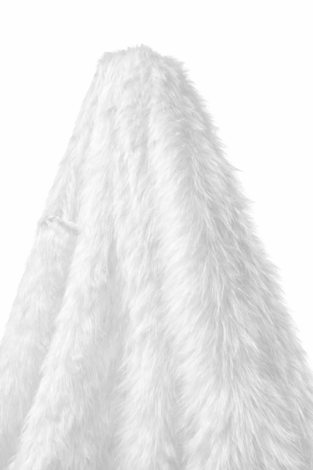 Blanita cu fir lung alba